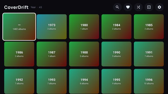 Browse by year